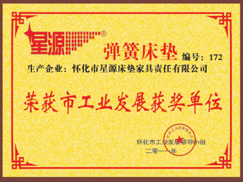 工业发展奖